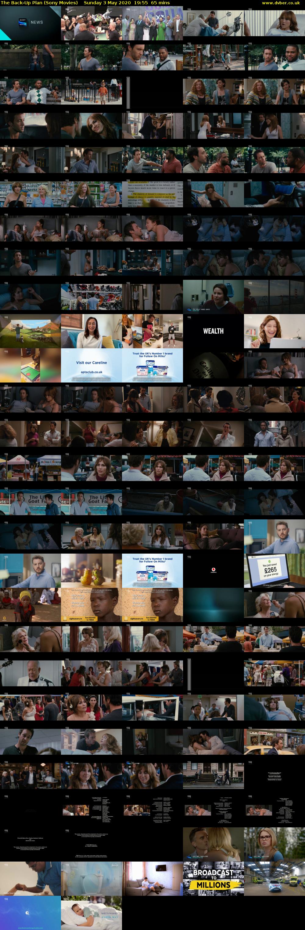 The Back-Up Plan (Sony Movies) Sunday 3 May 2020 19:55 - 21:00