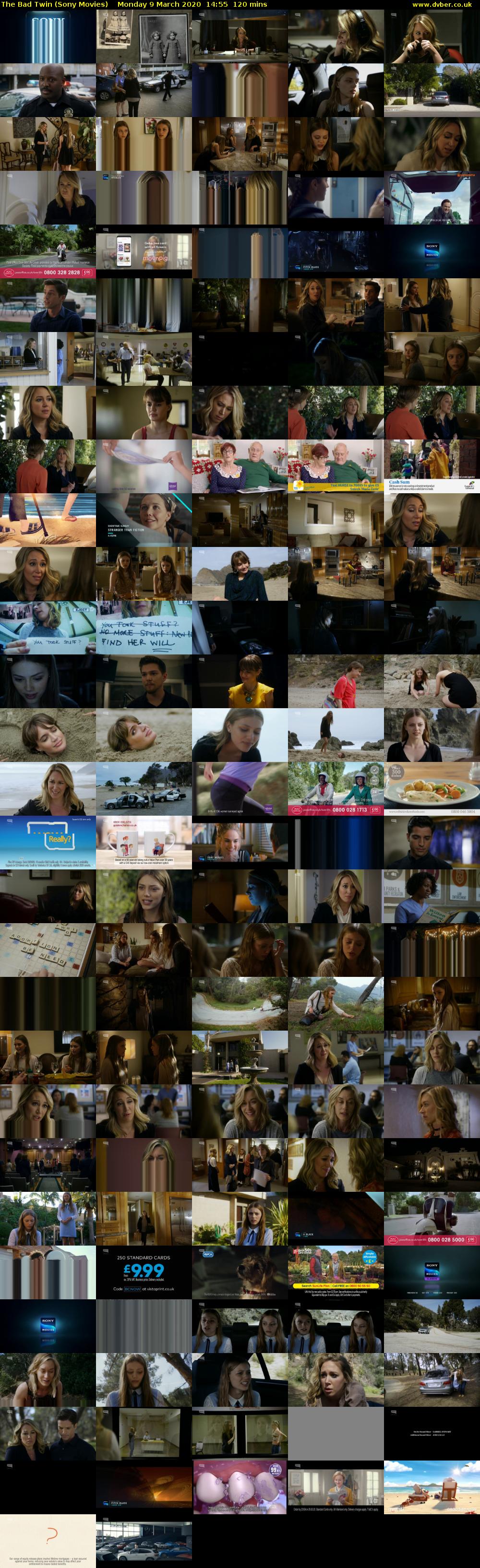 The Bad Twin (Sony Movies) Monday 9 March 2020 14:55 - 16:55