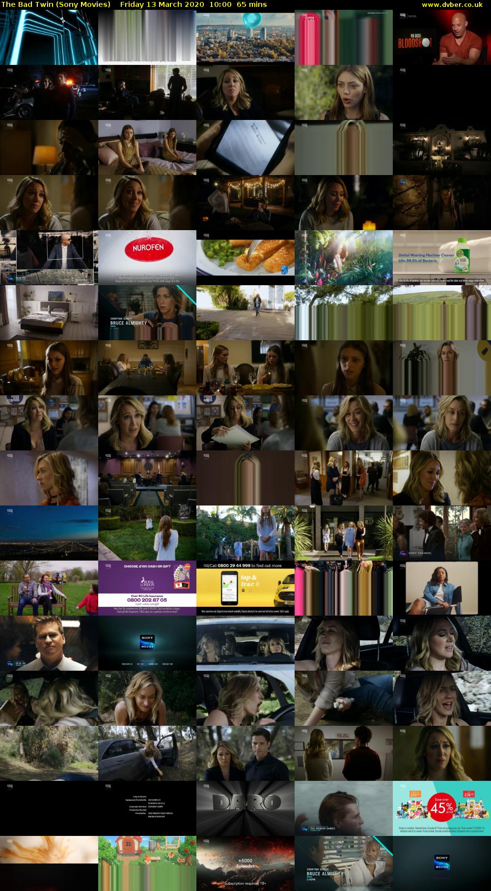 The Bad Twin (Sony Movies) Friday 13 March 2020 10:00 - 11:05
