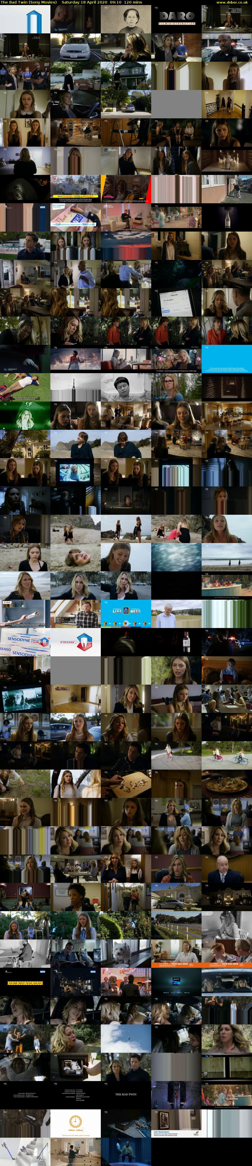The Bad Twin (Sony Movies) Saturday 18 April 2020 09:10 - 11:10