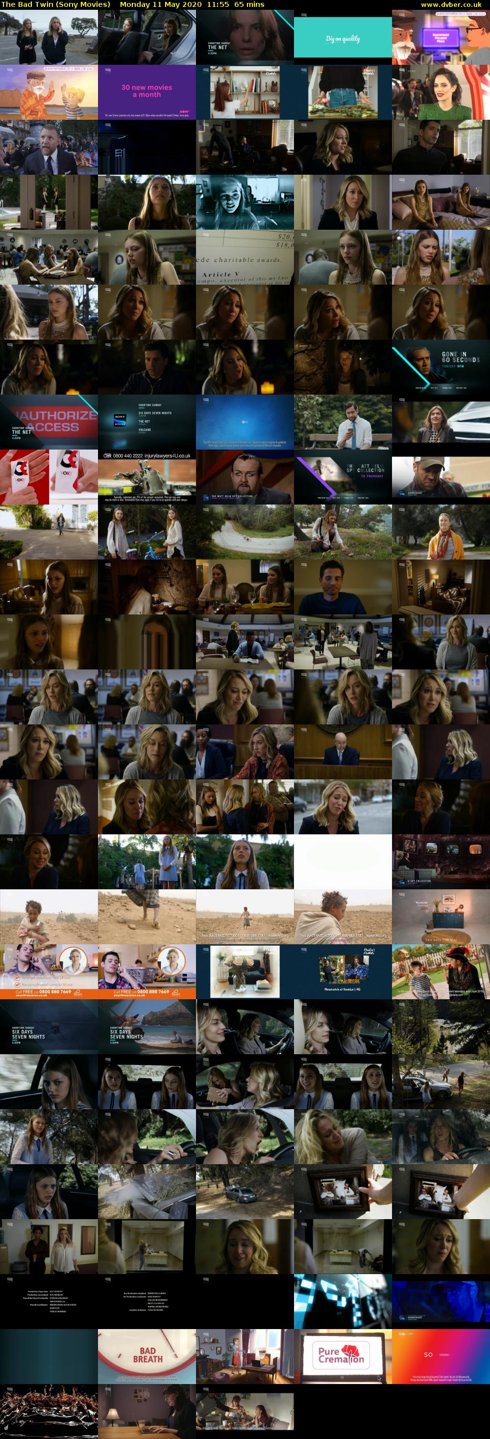 The Bad Twin (Sony Movies) Monday 11 May 2020 11:55 - 13:00