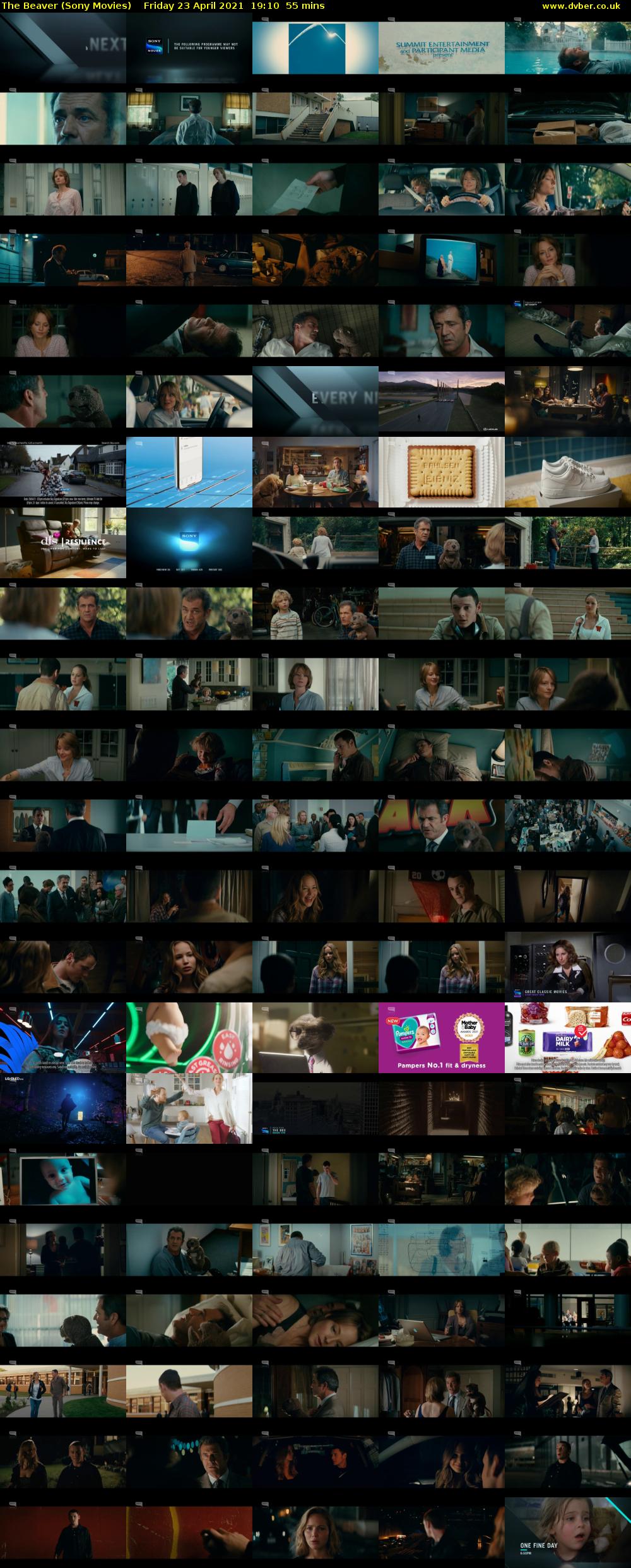The Beaver (Sony Movies) Friday 23 April 2021 19:10 - 20:05