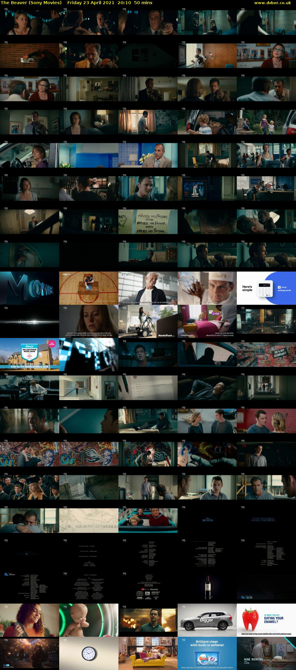 The Beaver (Sony Movies) Friday 23 April 2021 20:10 - 21:00