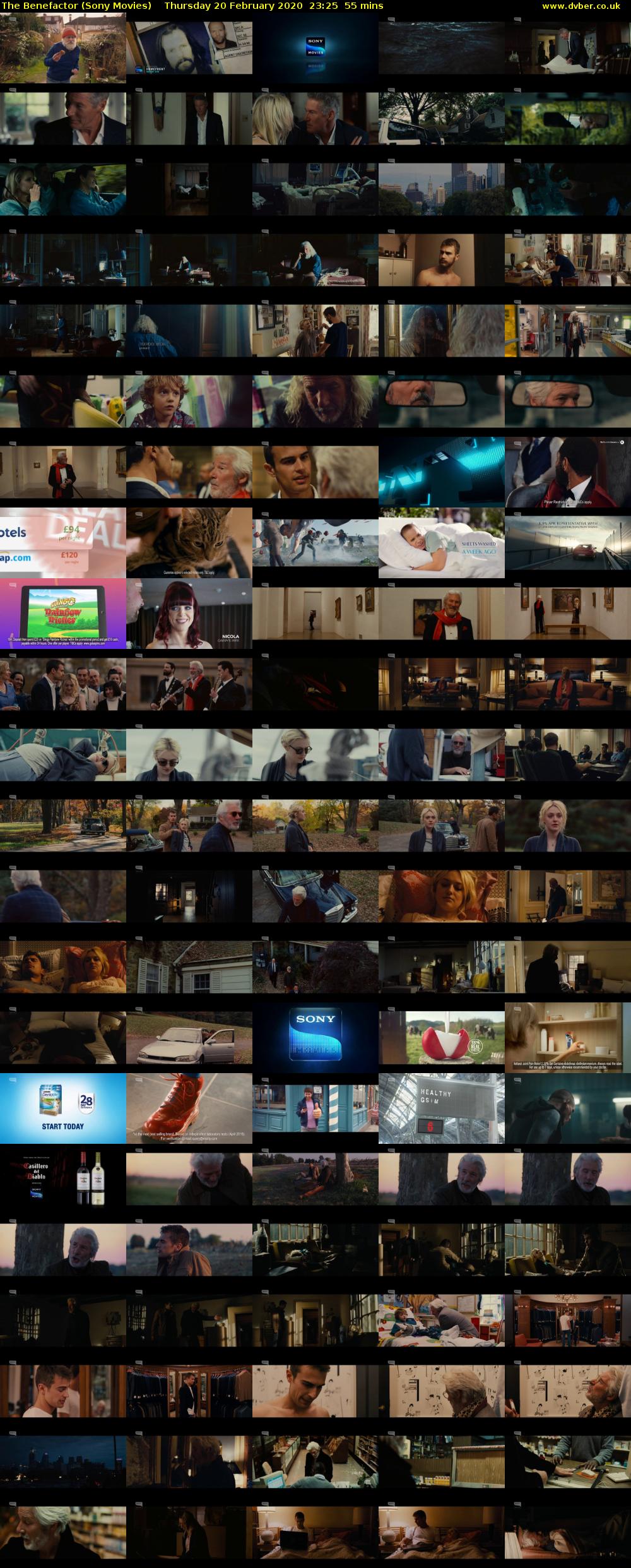 The Benefactor (Sony Movies) Thursday 20 February 2020 23:25 - 00:20
