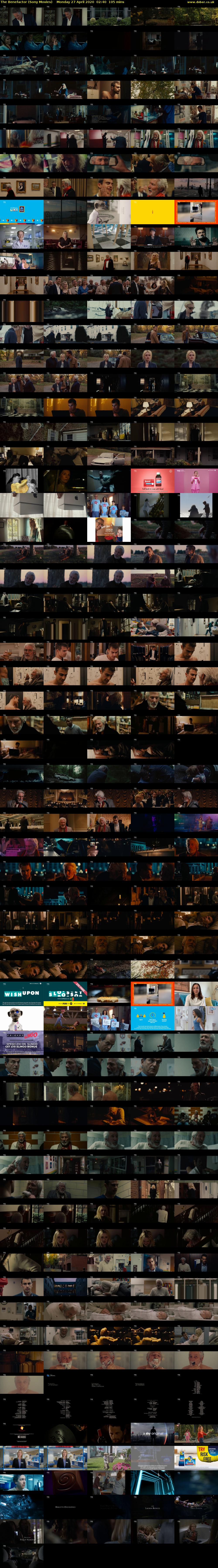 The Benefactor (Sony Movies) Monday 27 April 2020 02:40 - 04:25