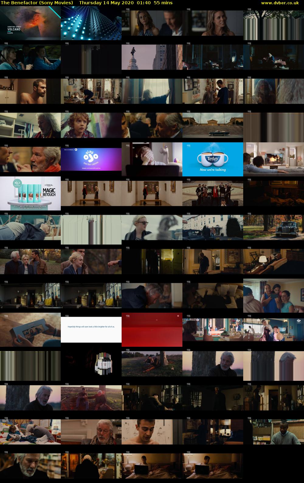 The Benefactor (Sony Movies) Thursday 14 May 2020 01:40 - 02:35