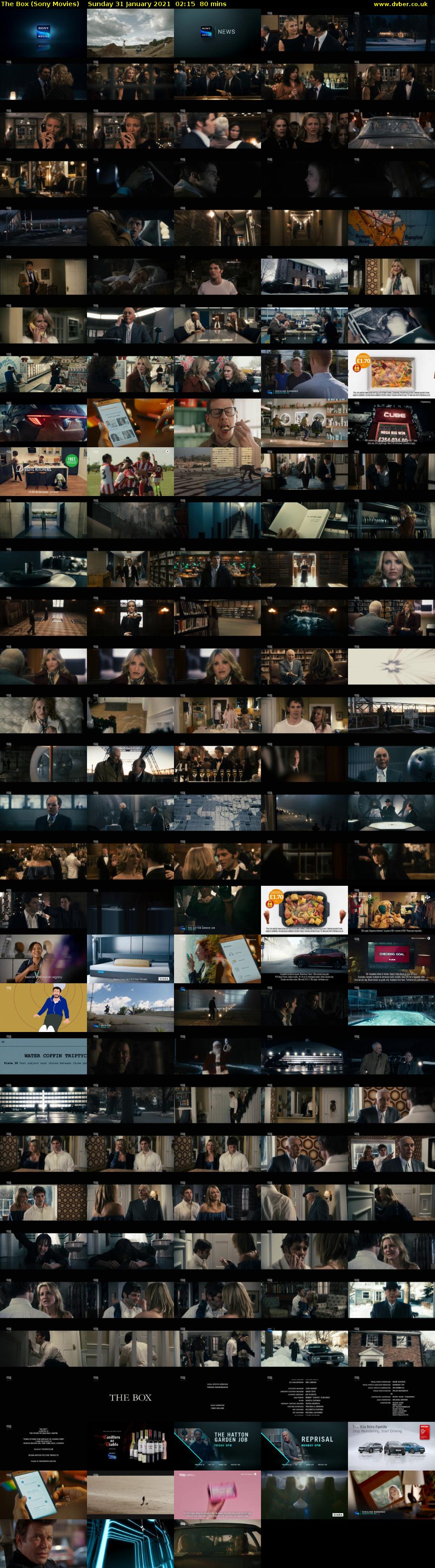 The Box (Sony Movies) Sunday 31 January 2021 02:15 - 03:35
