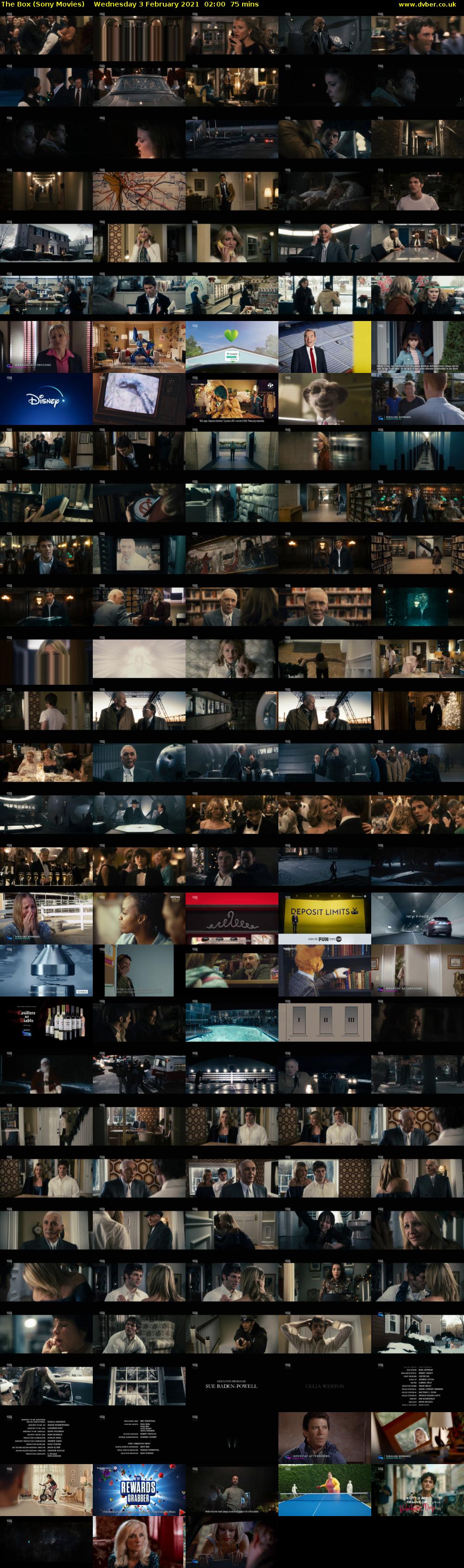 The Box (Sony Movies) Wednesday 3 February 2021 02:00 - 03:15
