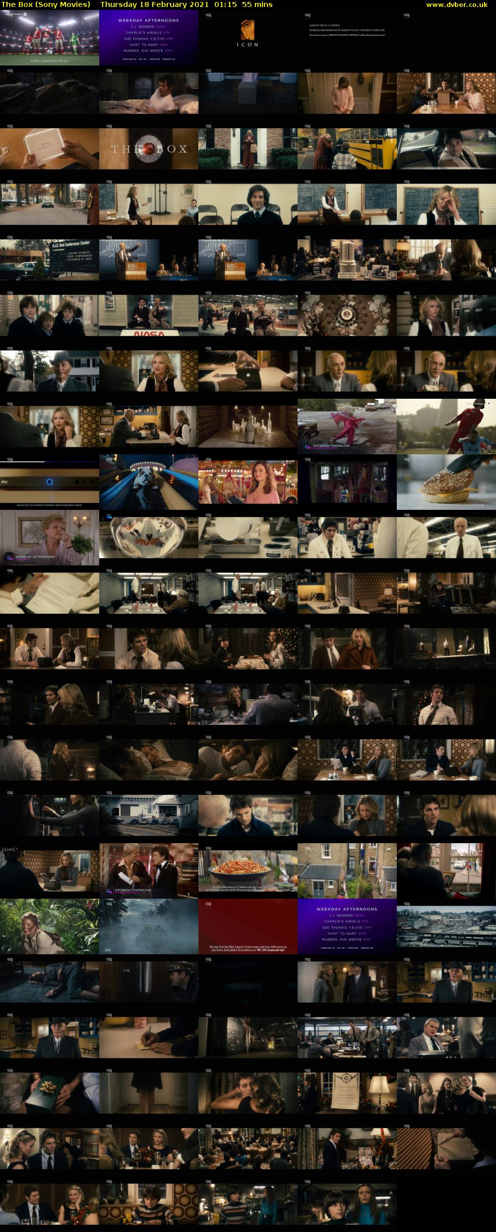 The Box (Sony Movies) Thursday 18 February 2021 01:15 - 02:10