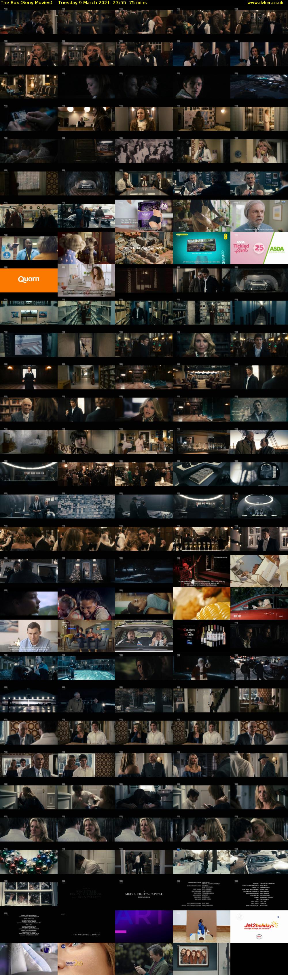 The Box (Sony Movies) Tuesday 9 March 2021 23:55 - 01:10