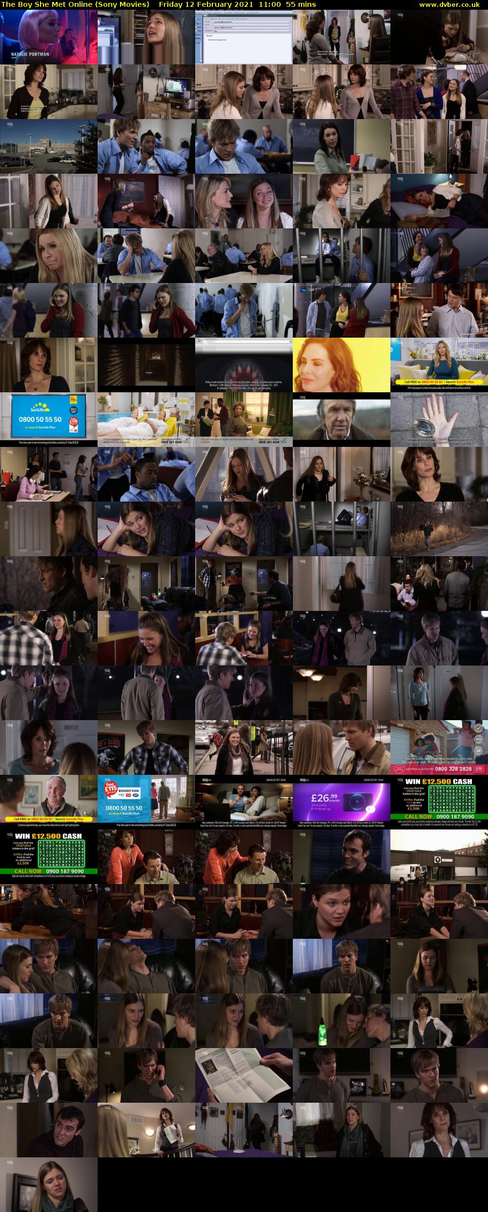 The Boy She Met Online (Sony Movies) Friday 12 February 2021 11:00 - 11:55