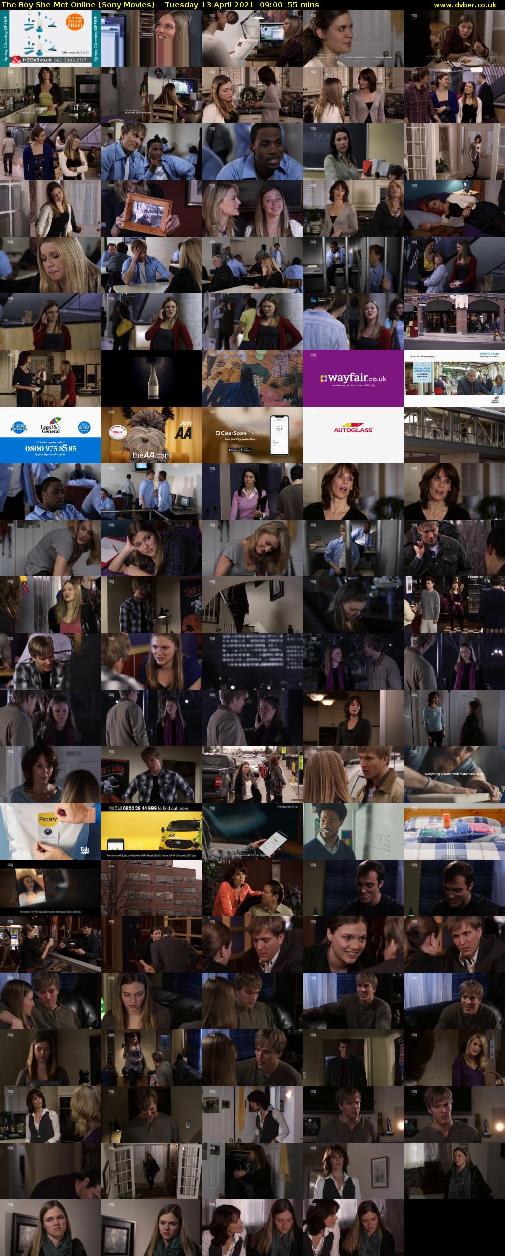 The Boy She Met Online (Sony Movies) Tuesday 13 April 2021 09:00 - 09:55