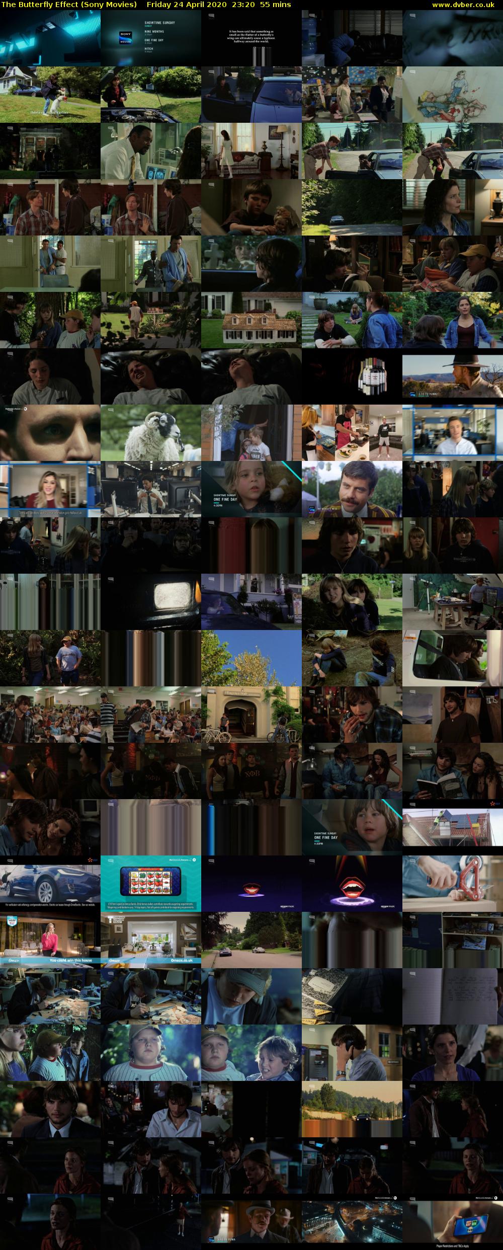 The Butterfly Effect (Sony Movies) Friday 24 April 2020 23:20 - 00:15