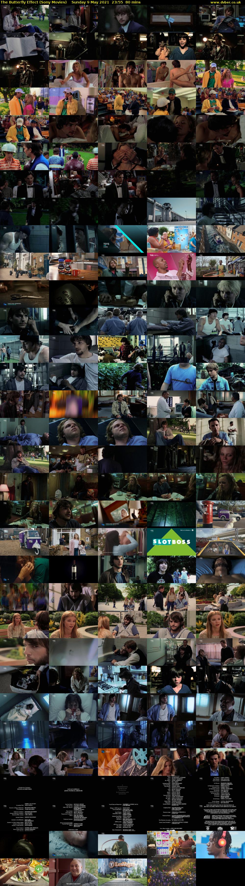 The Butterfly Effect (Sony Movies) Sunday 9 May 2021 23:55 - 01:15