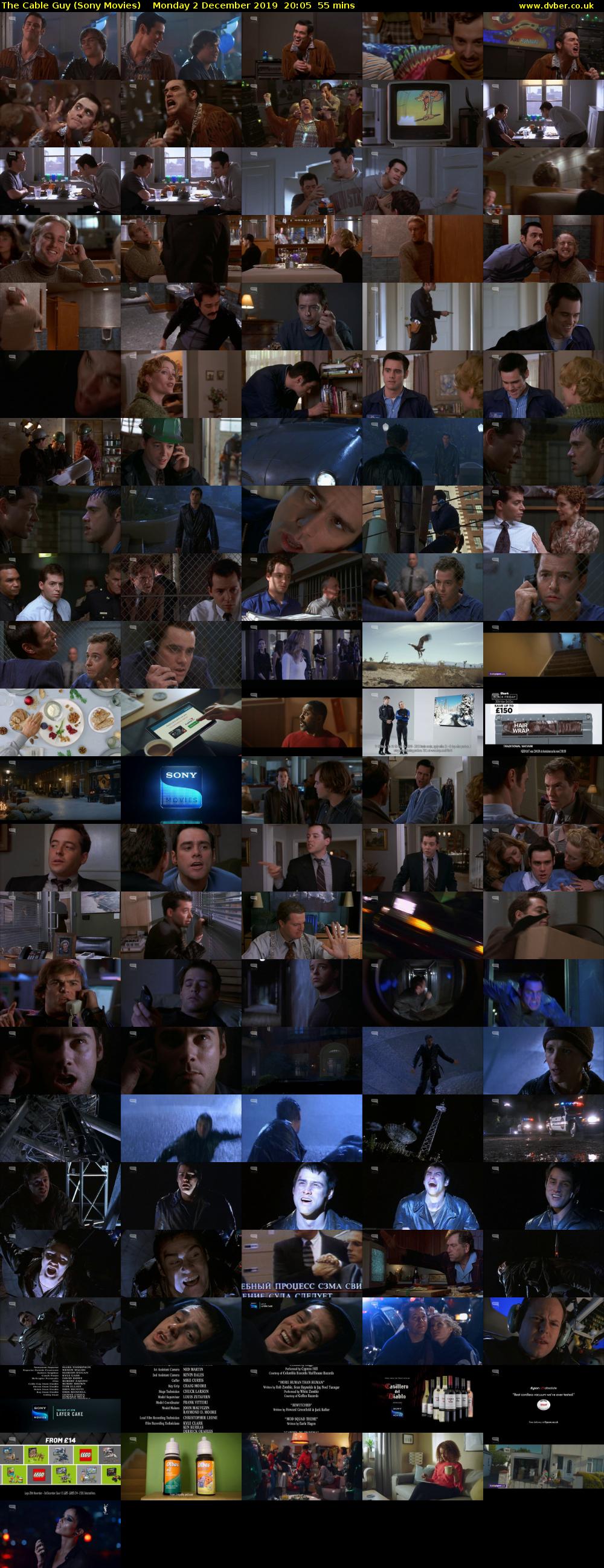 The Cable Guy (Sony Movies) Monday 2 December 2019 20:05 - 21:00