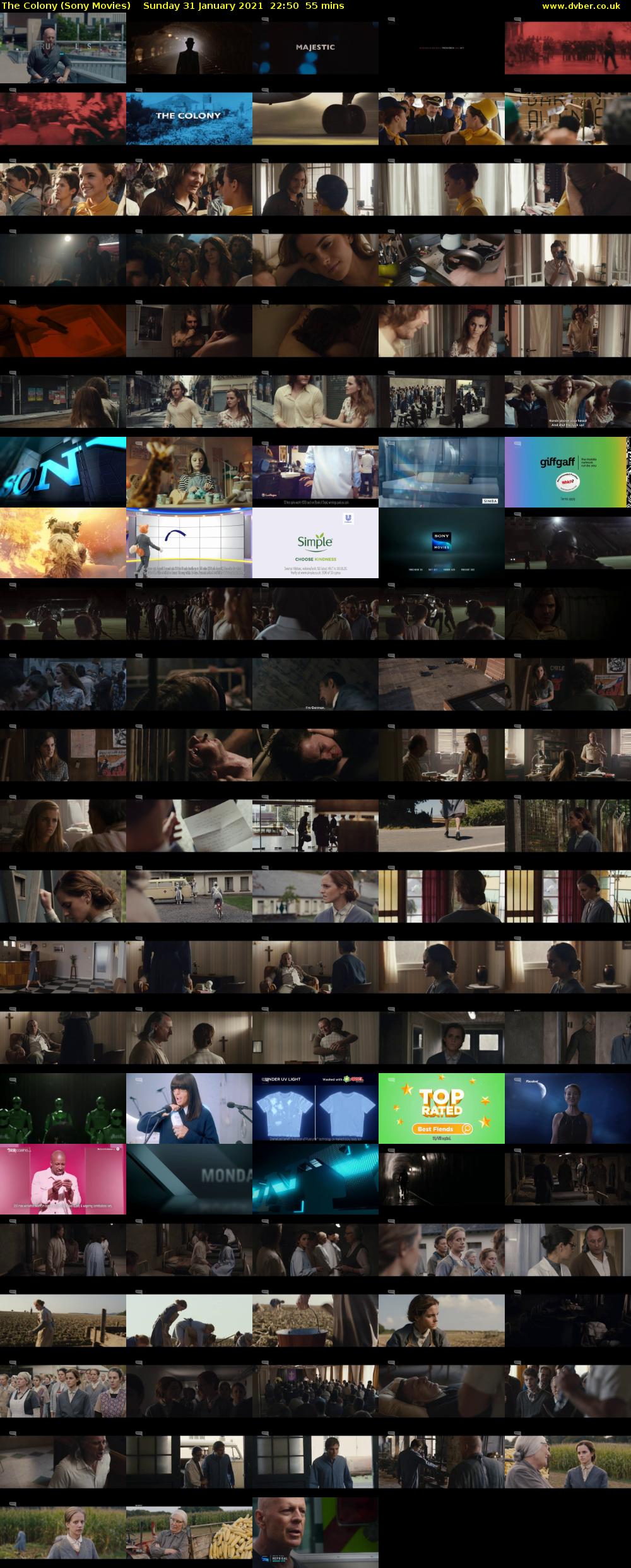 The Colony (Sony Movies) Sunday 31 January 2021 22:50 - 23:45