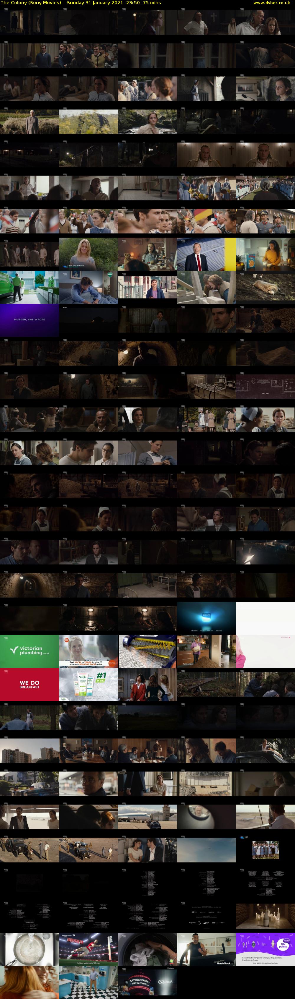 The Colony (Sony Movies) Sunday 31 January 2021 23:50 - 01:05