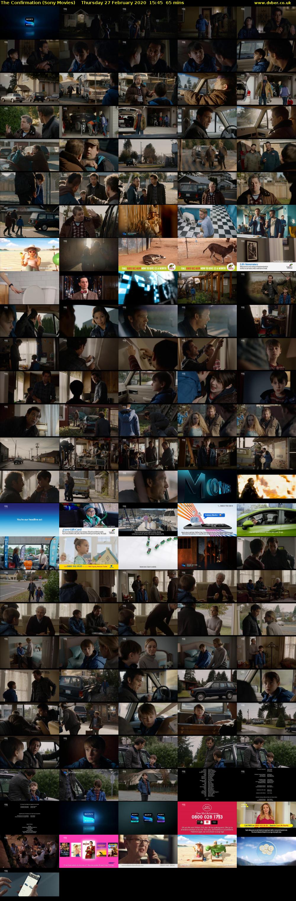 The Confirmation (Sony Movies) Thursday 27 February 2020 15:45 - 16:50