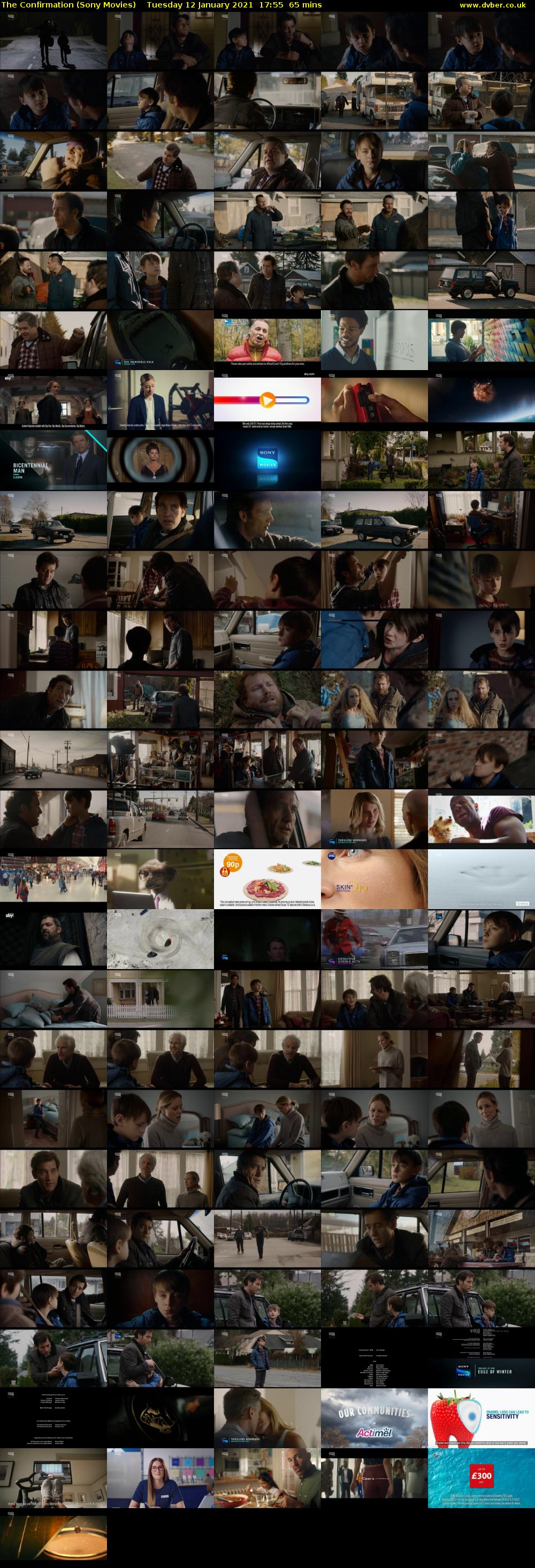 The Confirmation (Sony Movies) Tuesday 12 January 2021 17:55 - 19:00