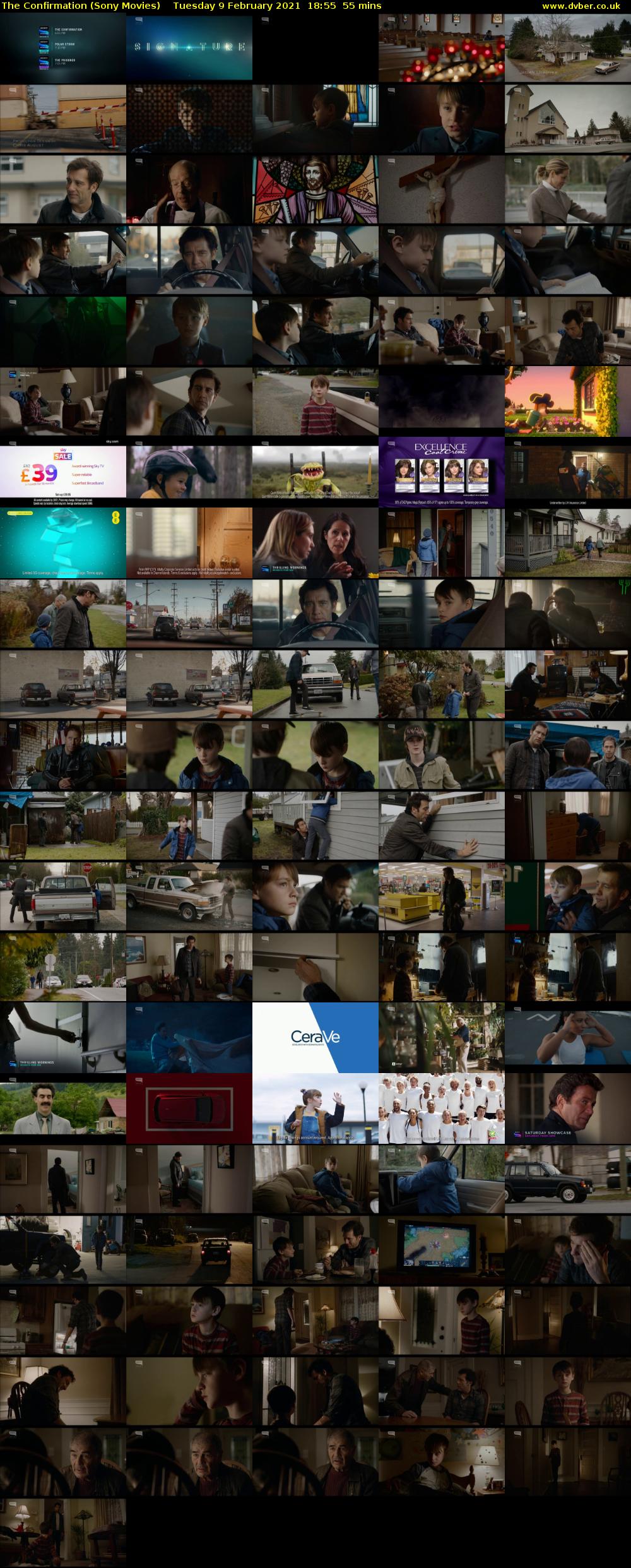 The Confirmation (Sony Movies) Tuesday 9 February 2021 18:55 - 19:50