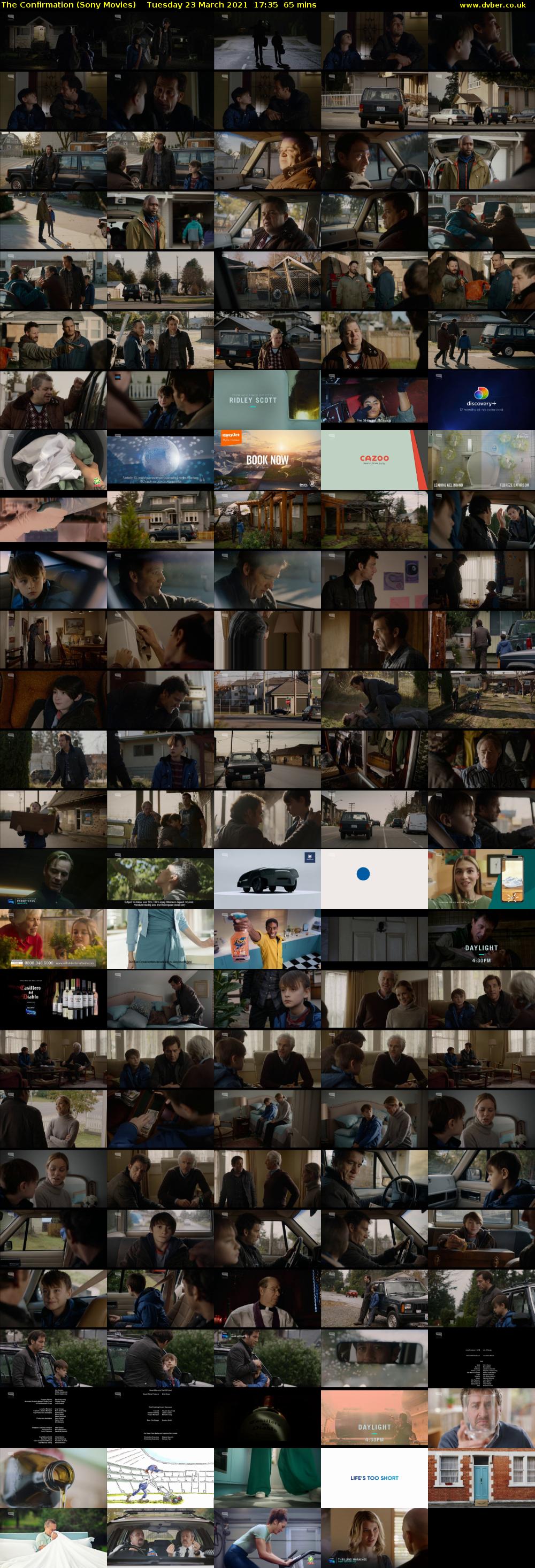 The Confirmation (Sony Movies) Tuesday 23 March 2021 17:35 - 18:40