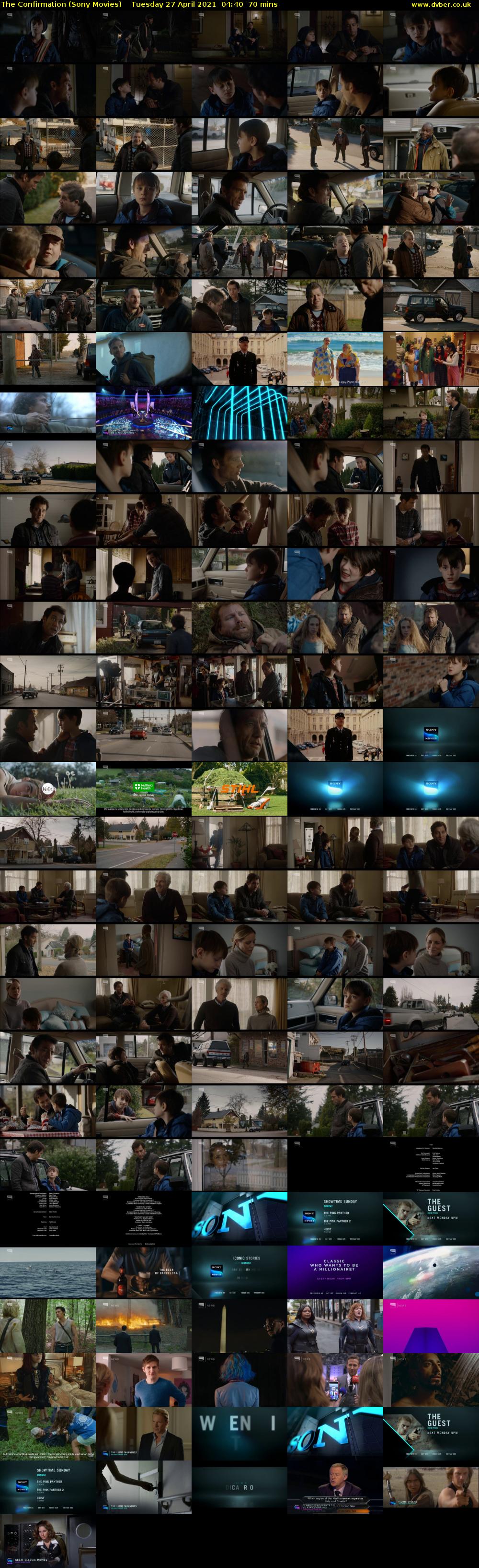 The Confirmation (Sony Movies) Tuesday 27 April 2021 04:40 - 05:50