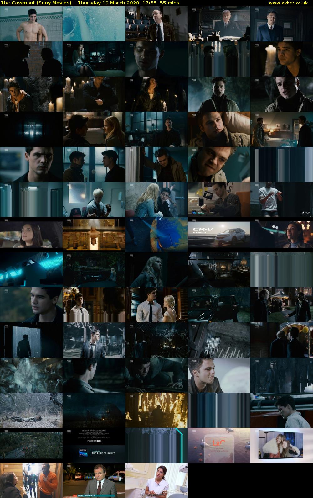 The Covenant (Sony Movies) Thursday 19 March 2020 17:55 - 18:50