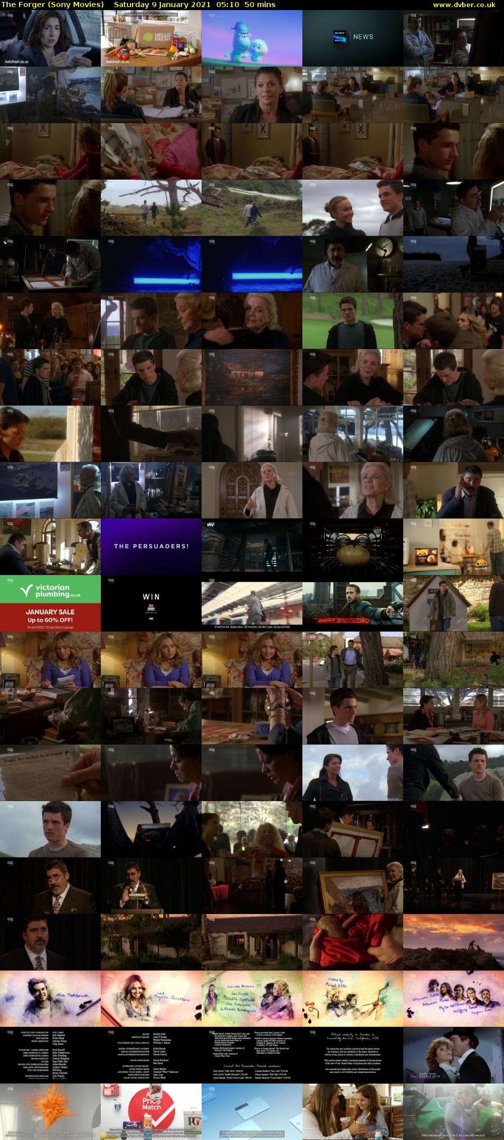 The Forger (Sony Movies) Saturday 9 January 2021 05:10 - 06:00