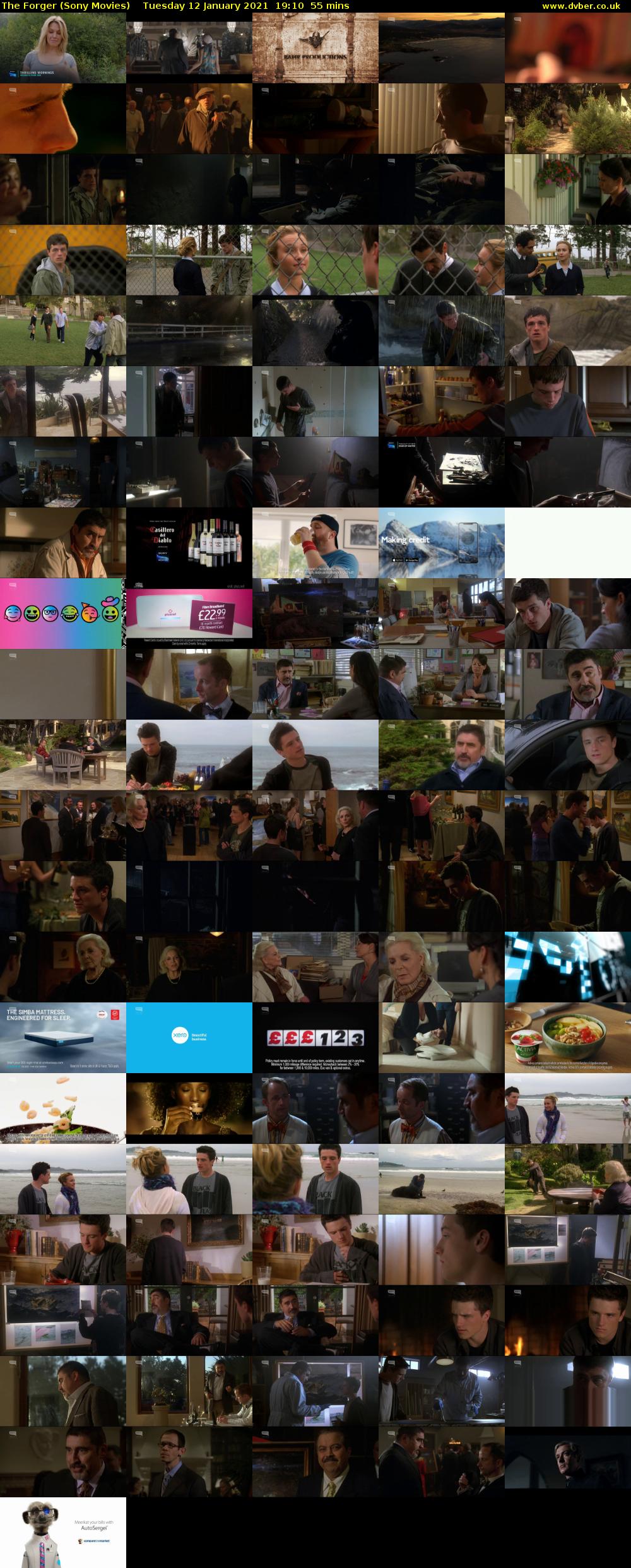 The Forger (Sony Movies) Tuesday 12 January 2021 19:10 - 20:05