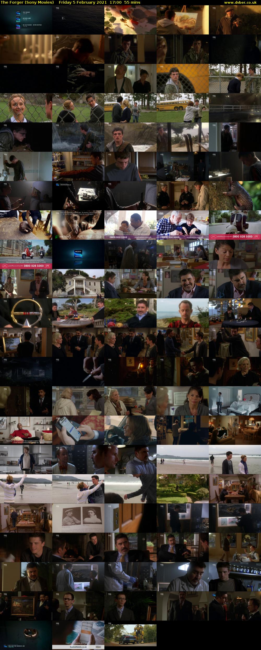 The Forger (Sony Movies) Friday 5 February 2021 17:00 - 17:55