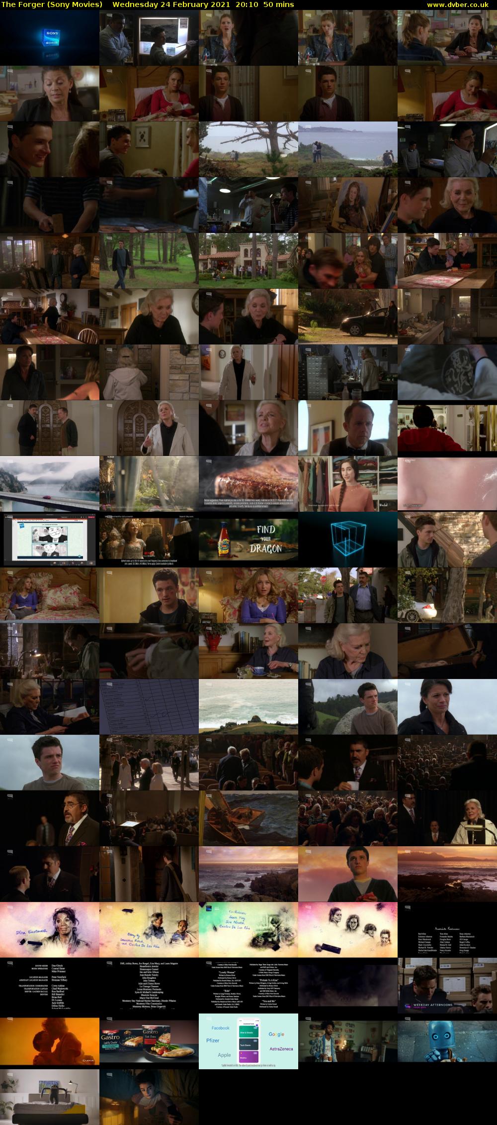 The Forger (Sony Movies) Wednesday 24 February 2021 20:10 - 21:00