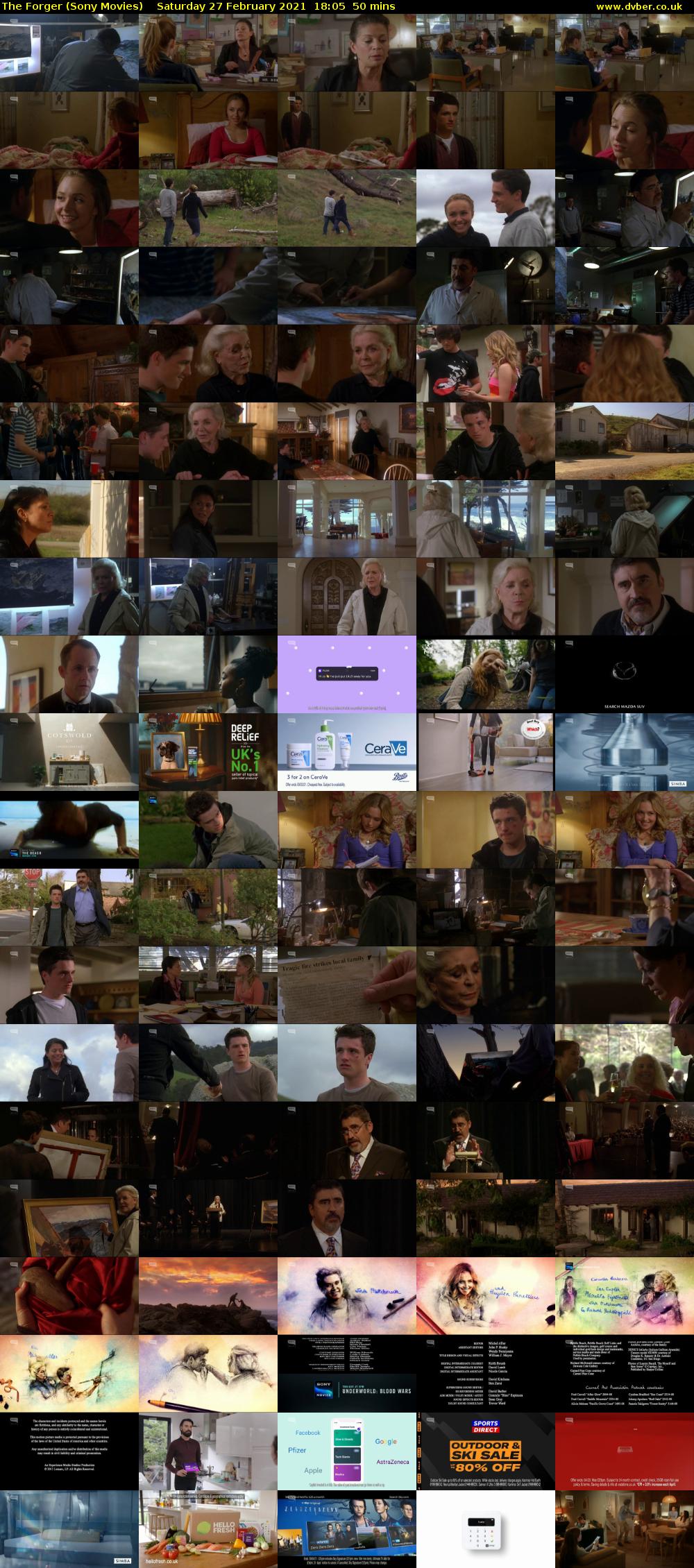 The Forger (Sony Movies) Saturday 27 February 2021 18:05 - 18:55