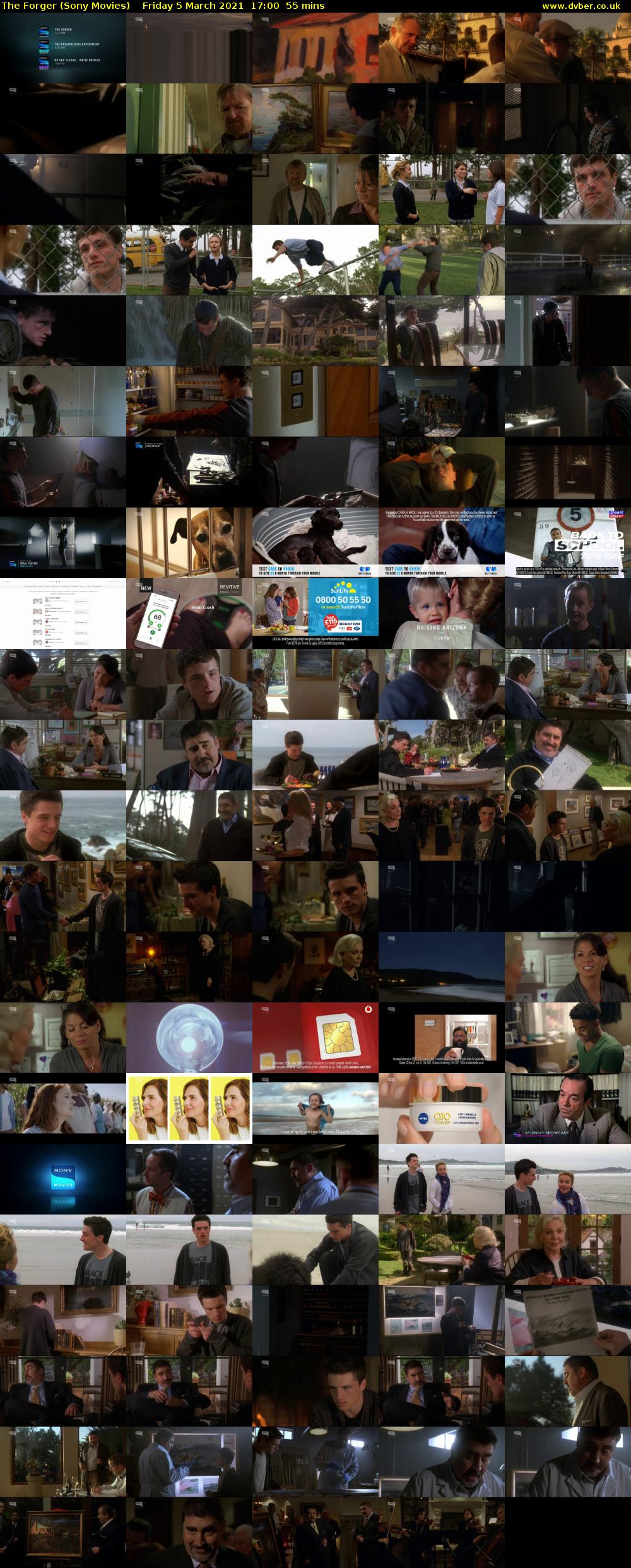 The Forger (Sony Movies) Friday 5 March 2021 17:00 - 17:55