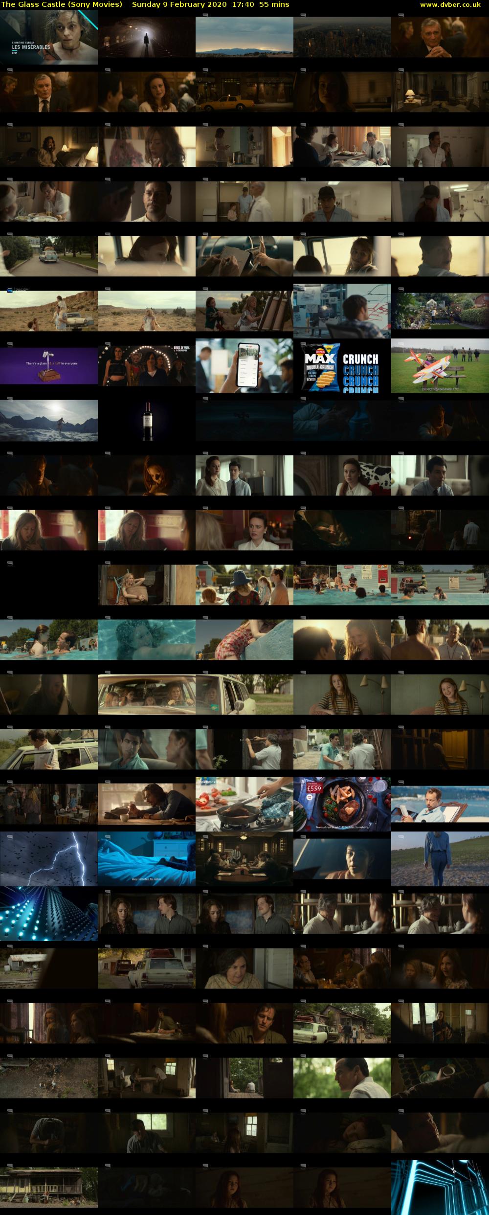 The Glass Castle (Sony Movies) Sunday 9 February 2020 17:40 - 18:35