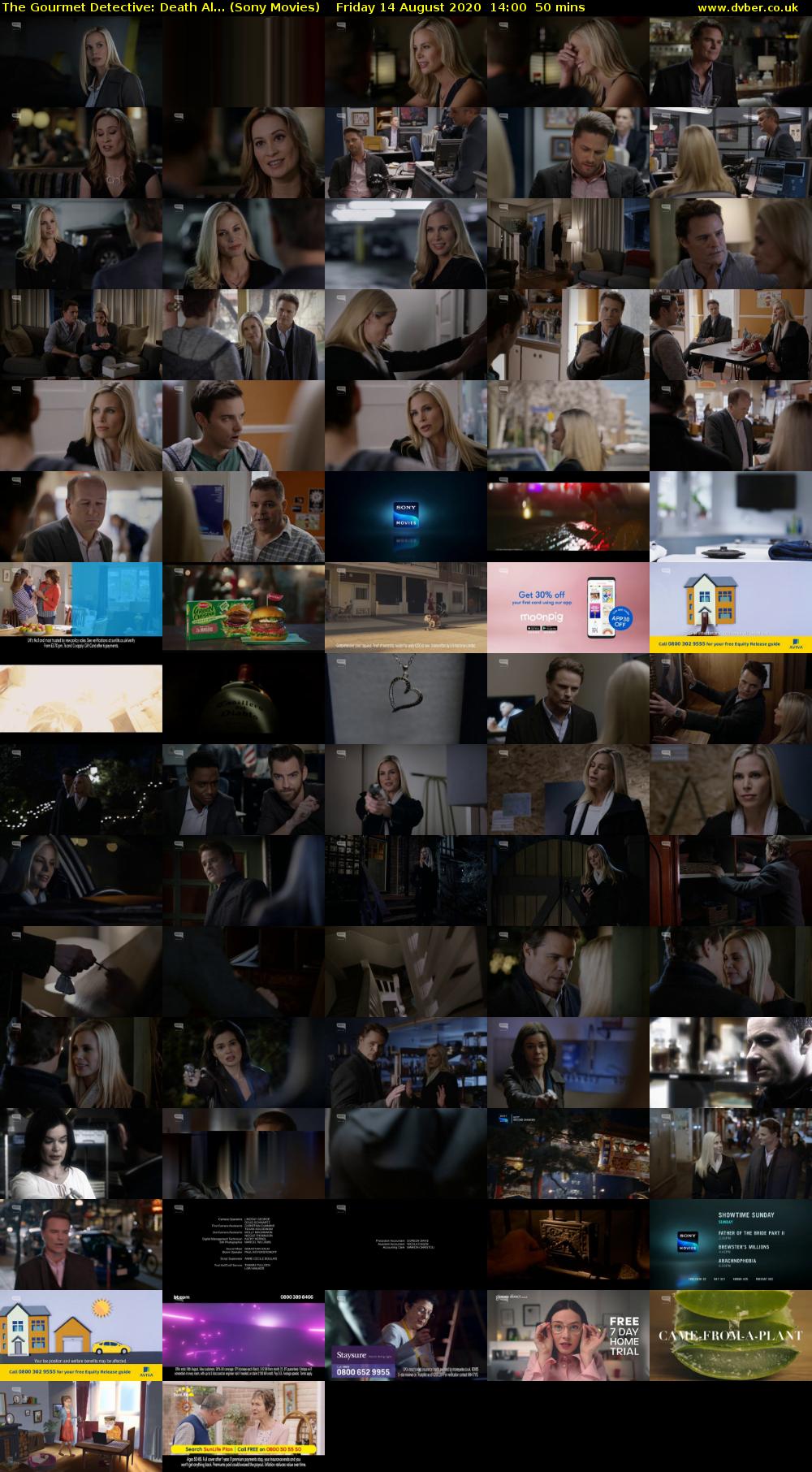 The Gourmet Detective: Death Al... (Sony Movies) Friday 14 August 2020 14:00 - 14:50