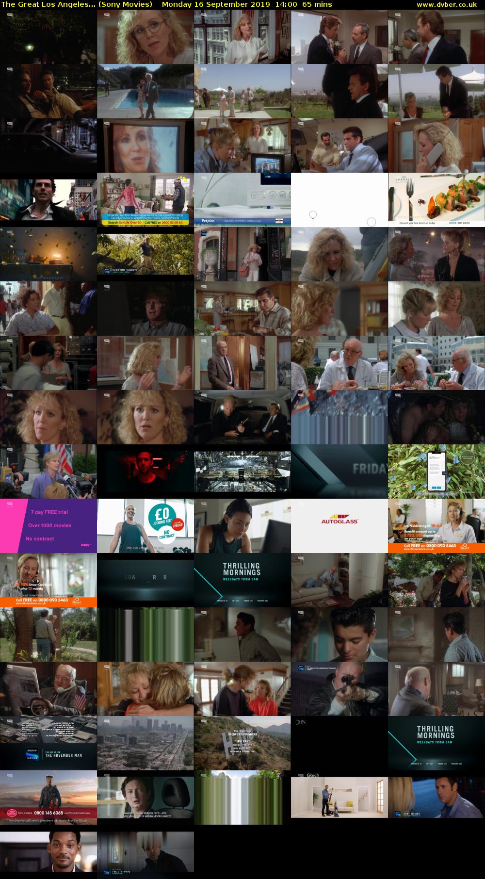The Great Los Angeles... (Sony Movies) Monday 16 September 2019 14:00 - 15:05