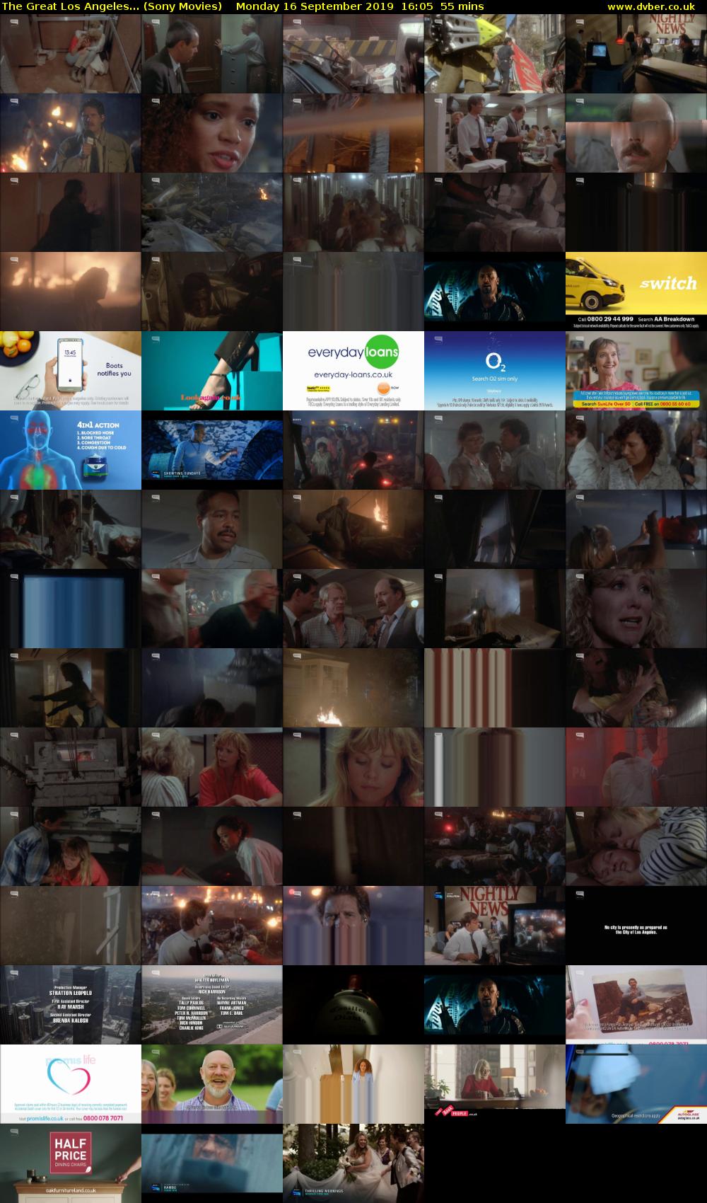 The Great Los Angeles... (Sony Movies) Monday 16 September 2019 16:05 - 17:00