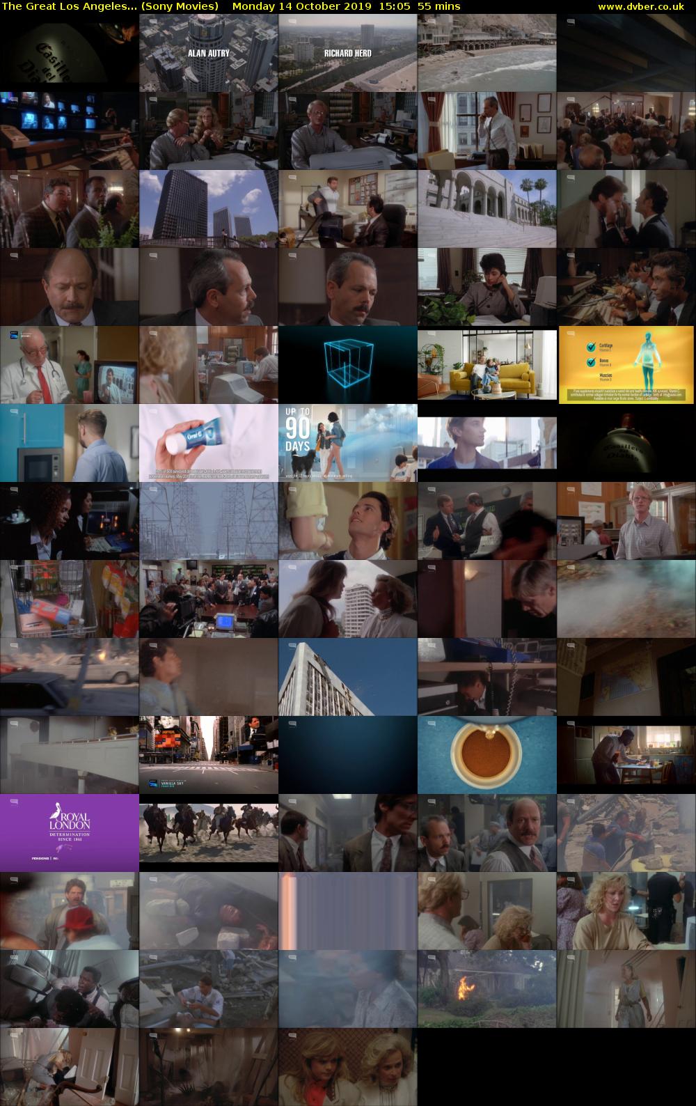 The Great Los Angeles... (Sony Movies) Monday 14 October 2019 15:05 - 16:00
