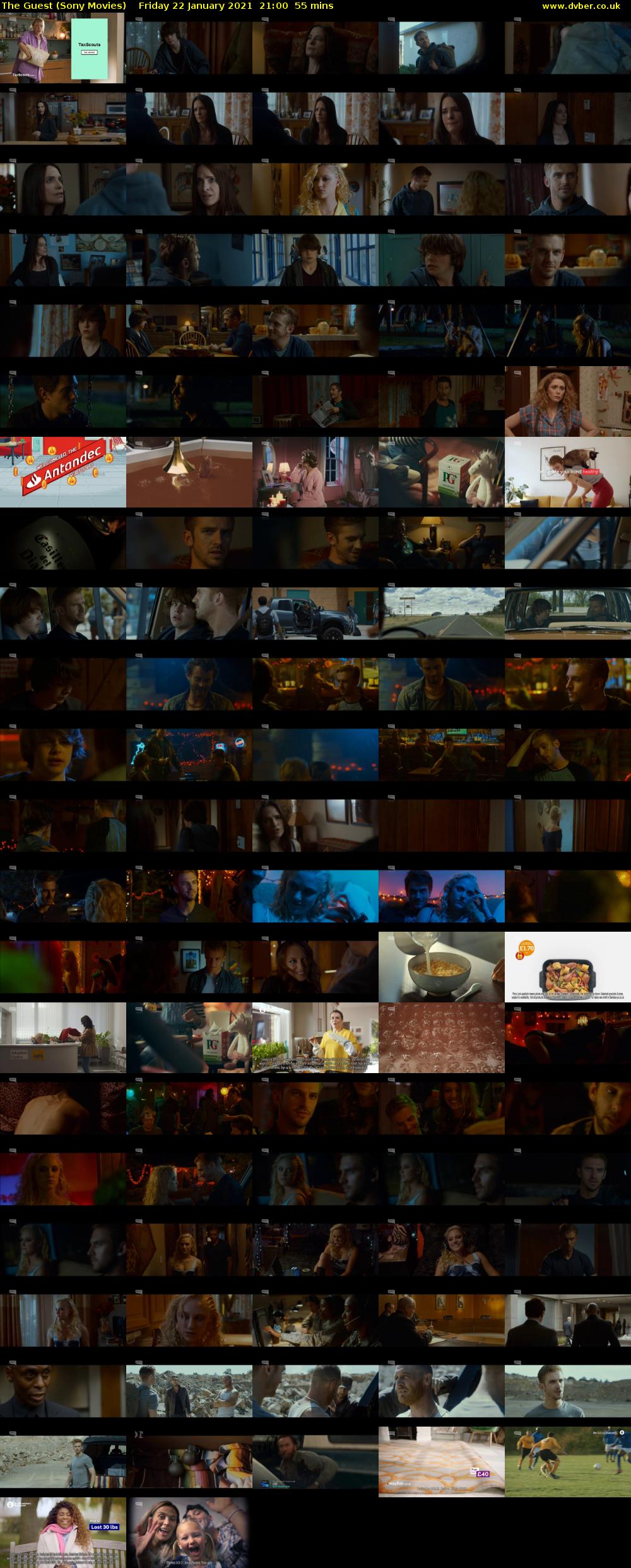 The Guest (Sony Movies) Friday 22 January 2021 21:00 - 21:55