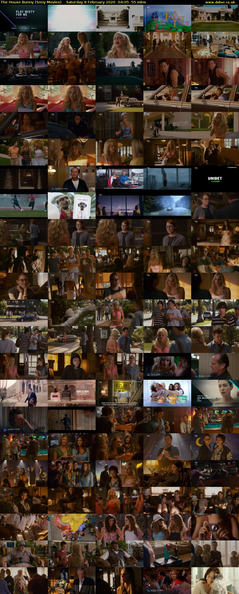 The House Bunny (Sony Movies) Saturday 8 February 2020 04:05 - 05:00
