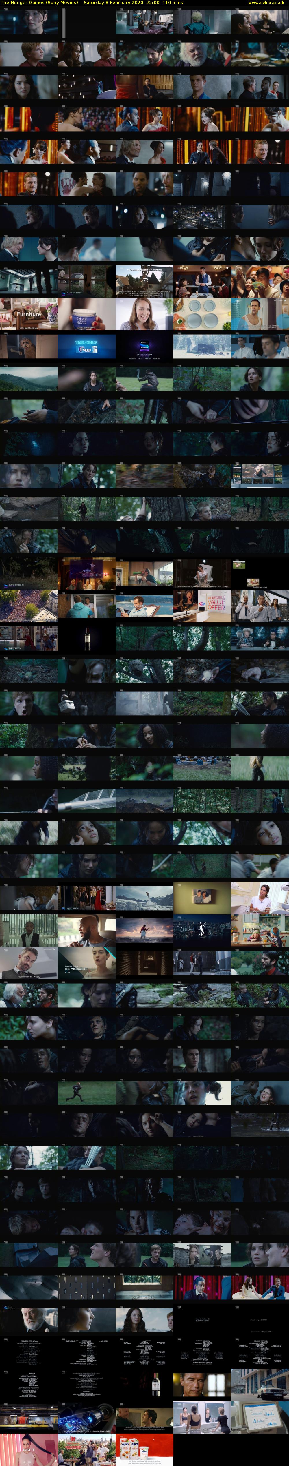 The Hunger Games (Sony Movies) Saturday 8 February 2020 22:00 - 23:50