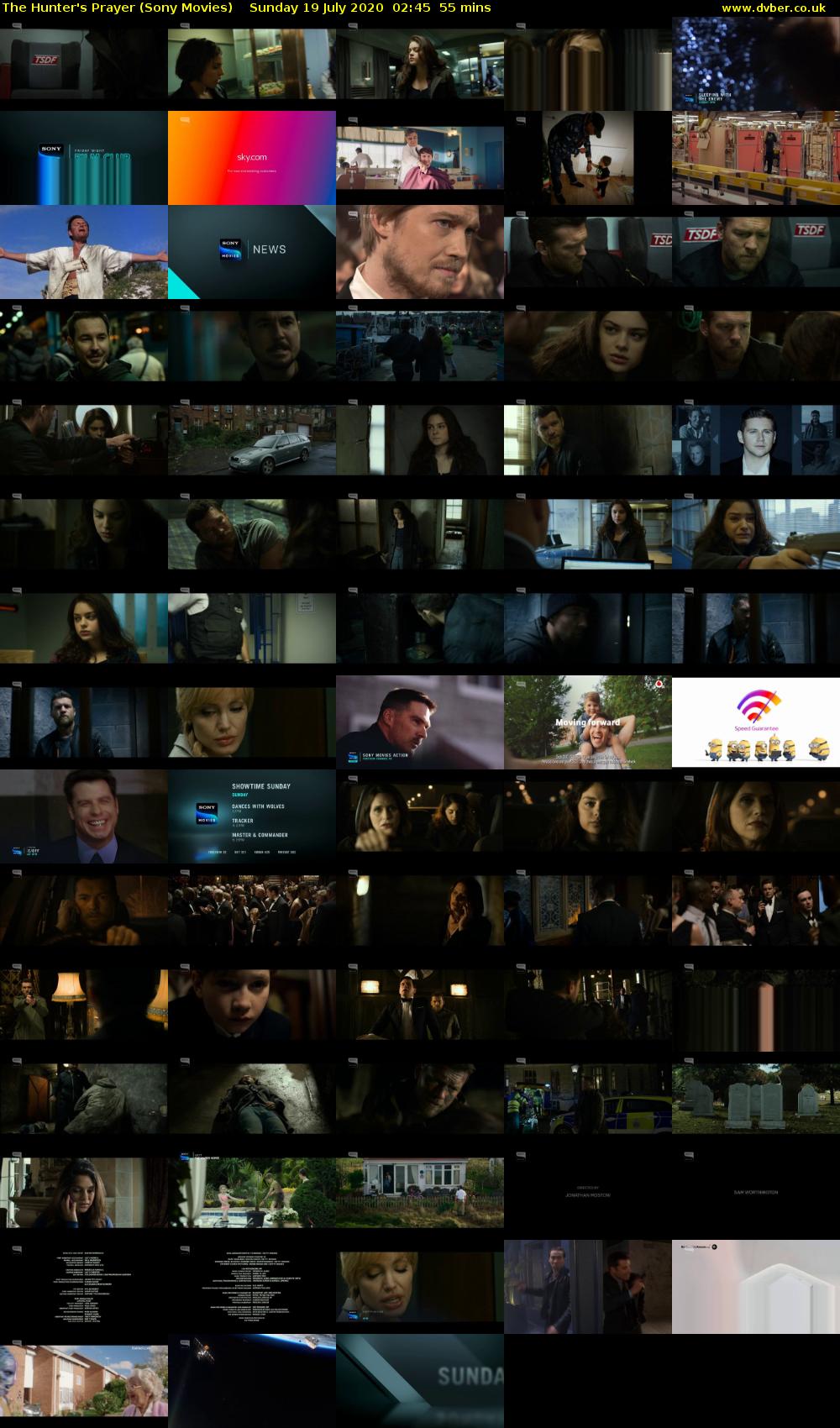 The Hunter's Prayer (Sony Movies) Sunday 19 July 2020 02:45 - 03:40