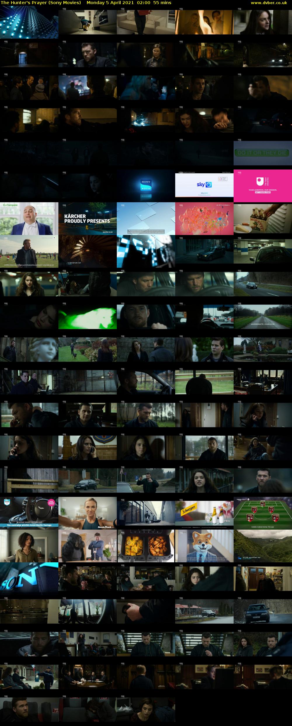 The Hunter's Prayer (Sony Movies) Monday 5 April 2021 02:00 - 02:55