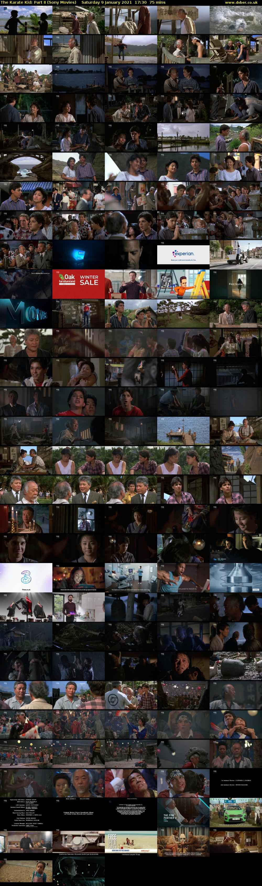The Karate Kid: Part II (Sony Movies) Saturday 9 January 2021 17:30 - 18:45