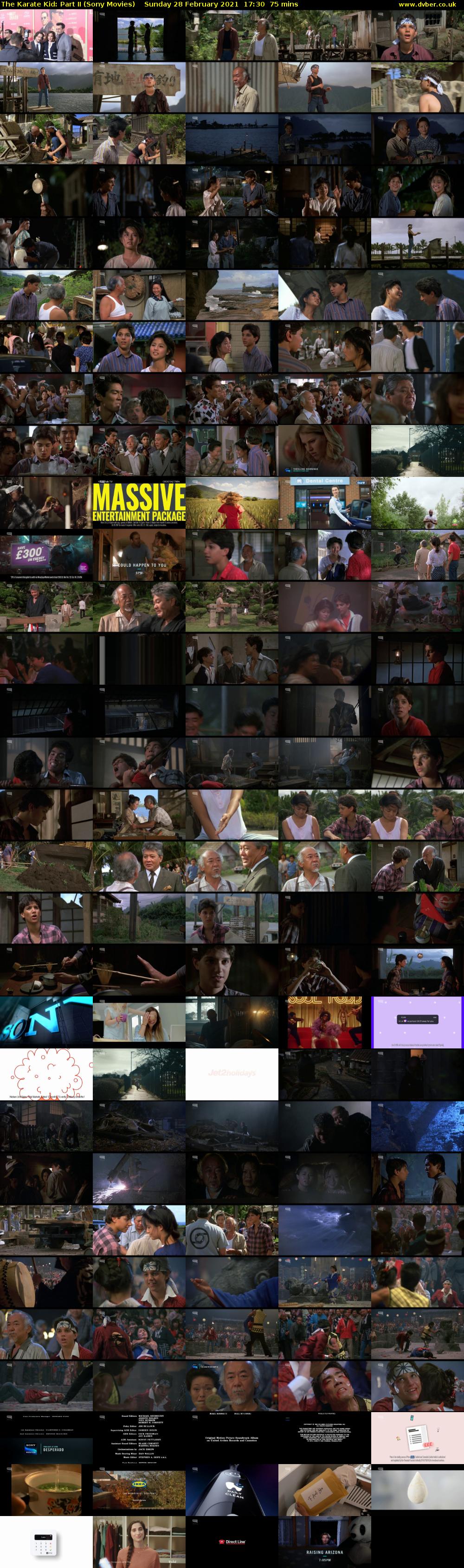 The Karate Kid: Part II (Sony Movies) Sunday 28 February 2021 17:30 - 18:45