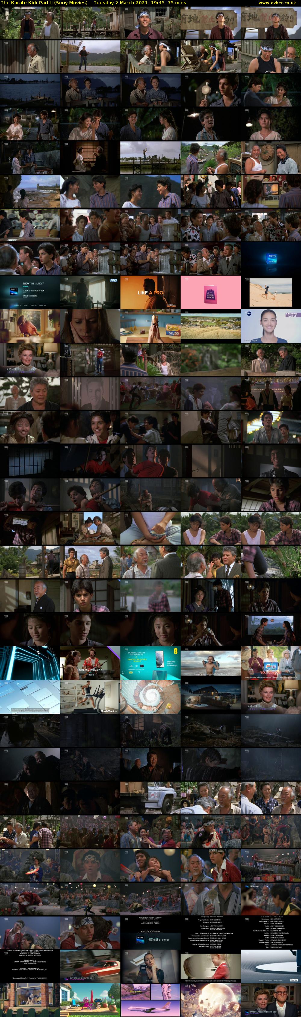 The Karate Kid: Part II (Sony Movies) Tuesday 2 March 2021 19:45 - 21:00