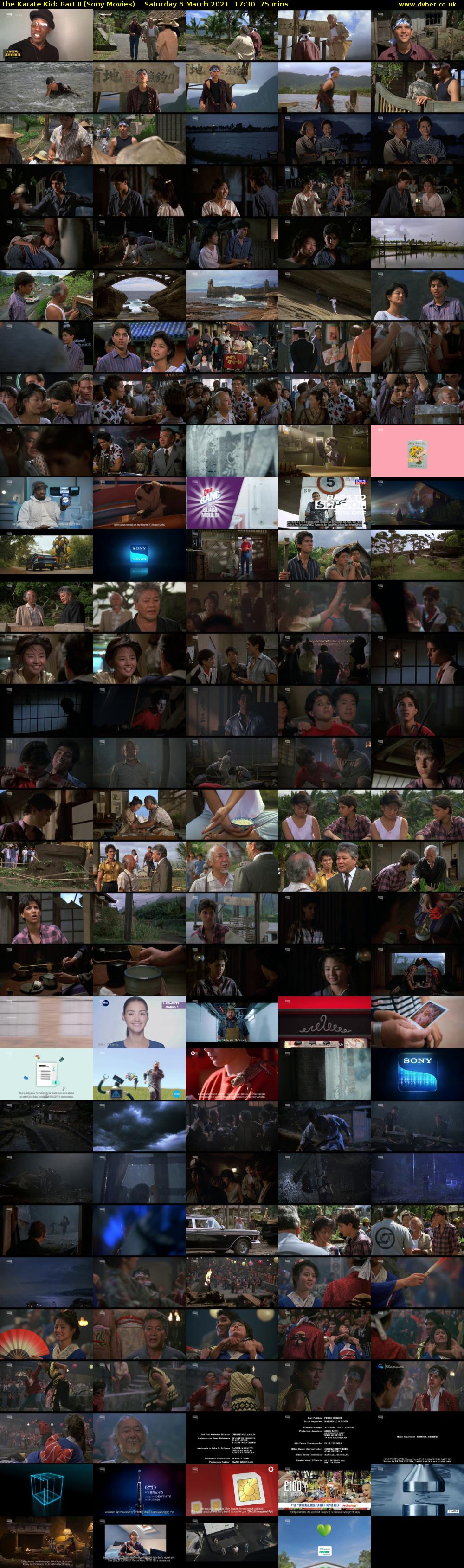 The Karate Kid: Part II (Sony Movies) Saturday 6 March 2021 17:30 - 18:45