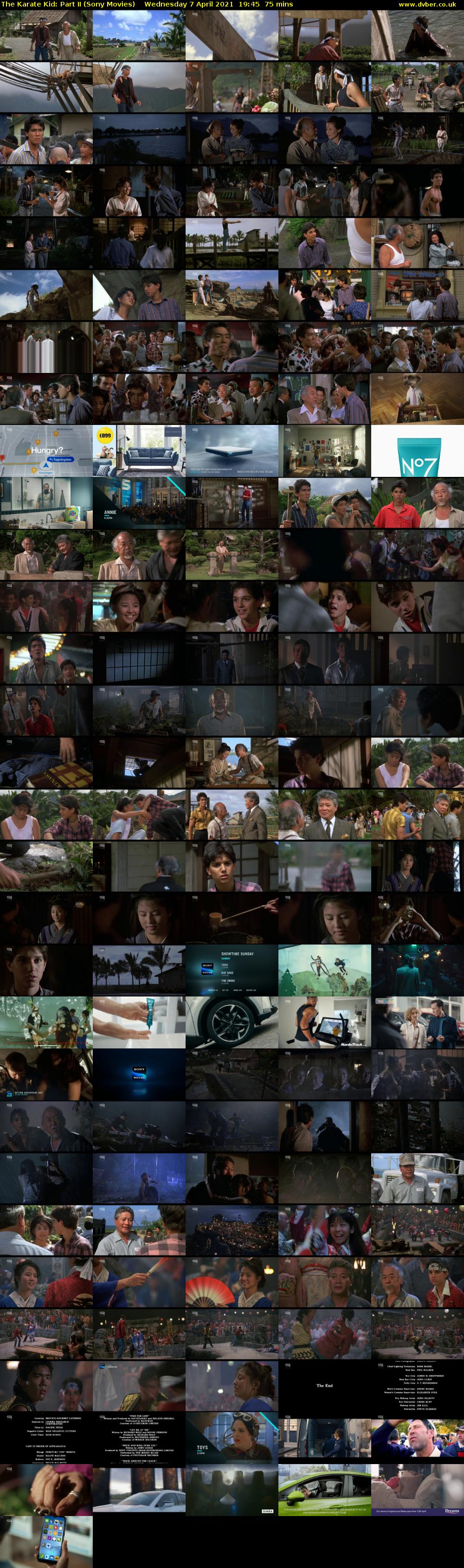 The Karate Kid: Part II (Sony Movies) Wednesday 7 April 2021 19:45 - 21:00