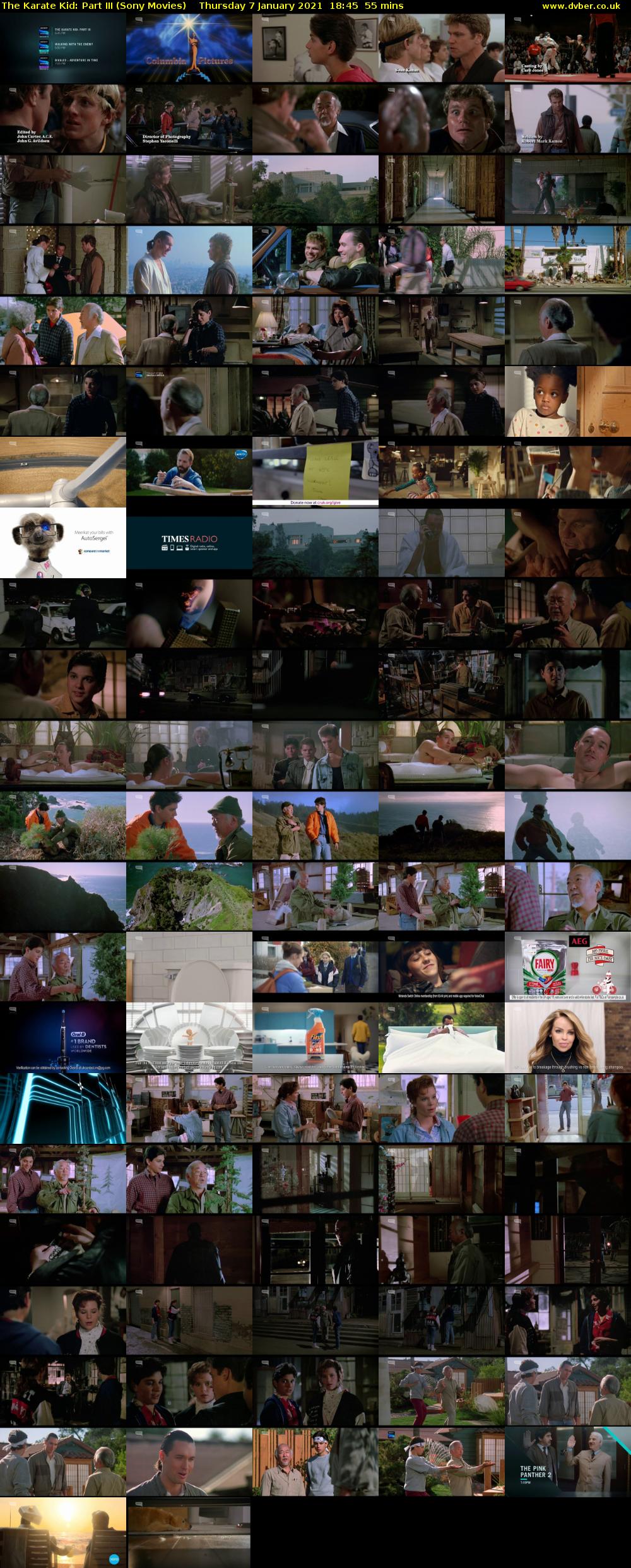 The Karate Kid: Part III (Sony Movies) Thursday 7 January 2021 18:45 - 19:40