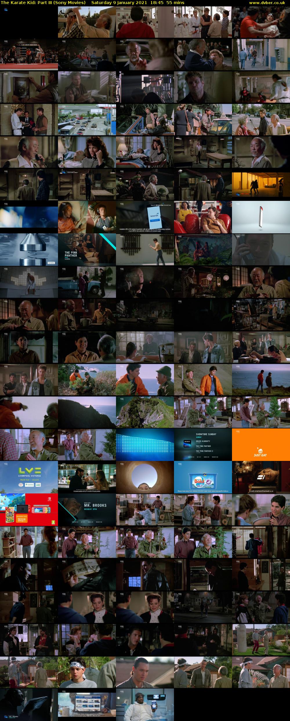 The Karate Kid: Part III (Sony Movies) Saturday 9 January 2021 18:45 - 19:40